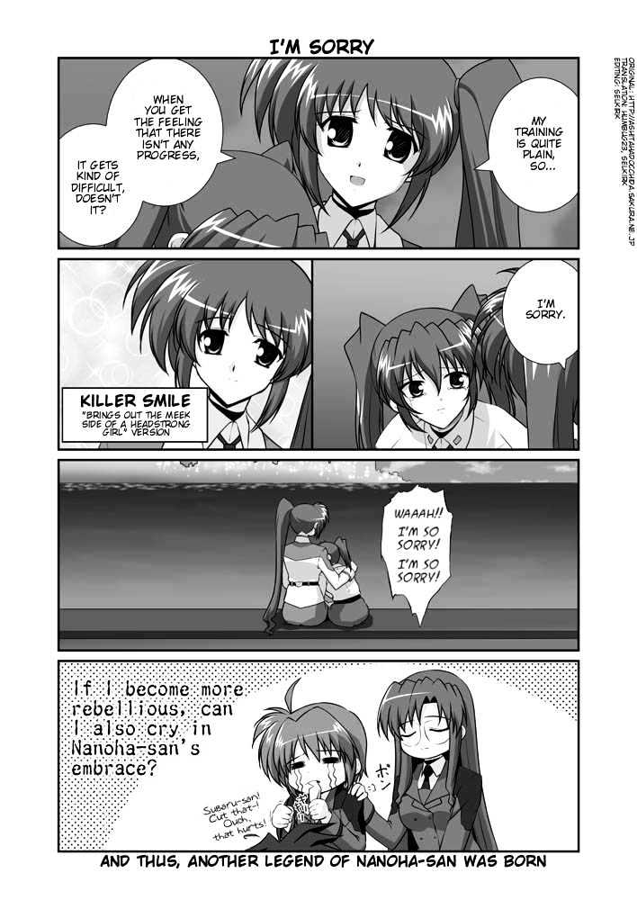 Mahou Shoujo Lyrical Nanoha Strikers The Comics - Chapter 11.1 : Omake (Part 1)