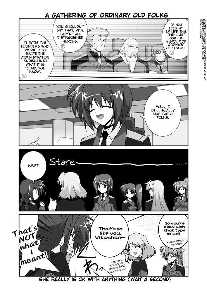 Mahou Shoujo Lyrical Nanoha Strikers The Comics - Chapter 11.1 : Omake (Part 1)