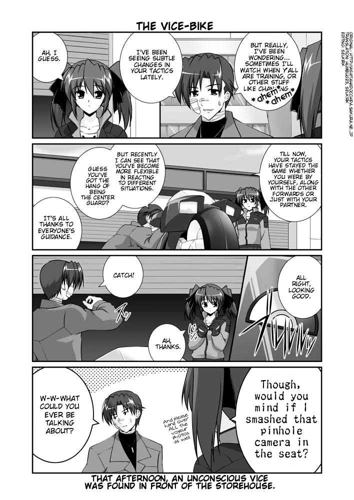 Mahou Shoujo Lyrical Nanoha Strikers The Comics - Chapter 11.1 : Omake (Part 1)