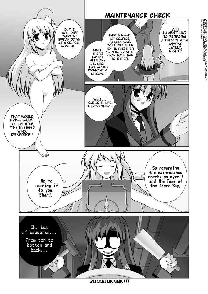 Mahou Shoujo Lyrical Nanoha Strikers The Comics - Chapter 11.1 : Omake (Part 1)