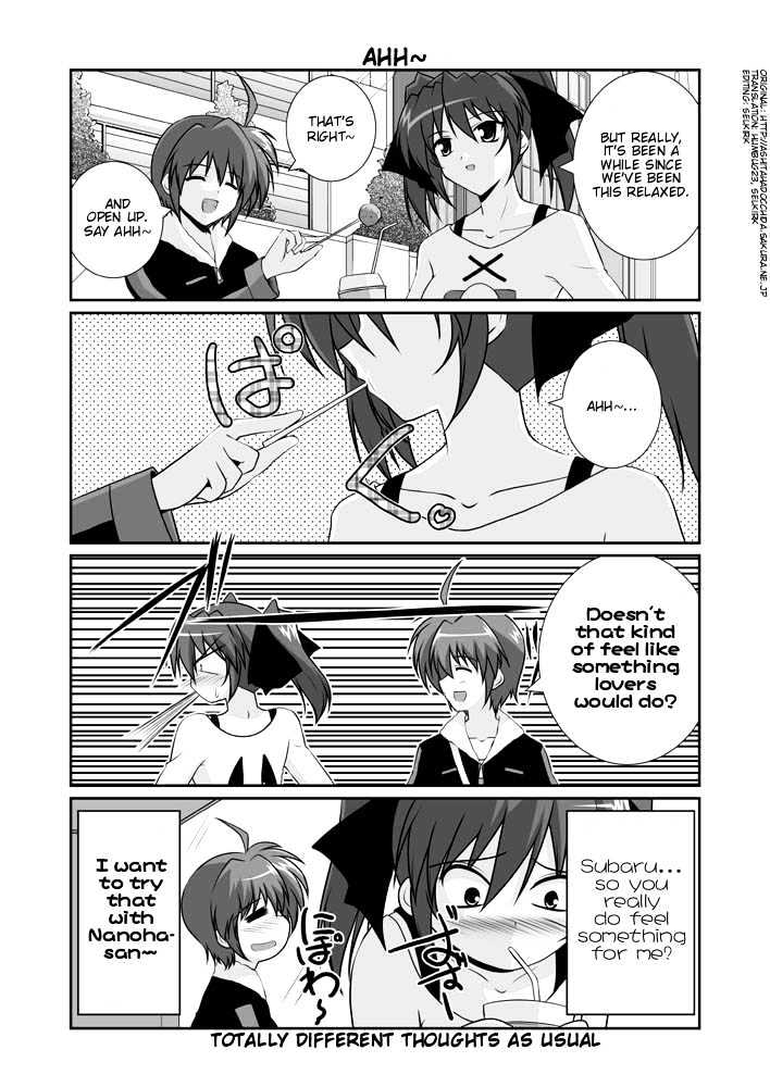 Mahou Shoujo Lyrical Nanoha Strikers The Comics - Chapter 11.1 : Omake (Part 1)