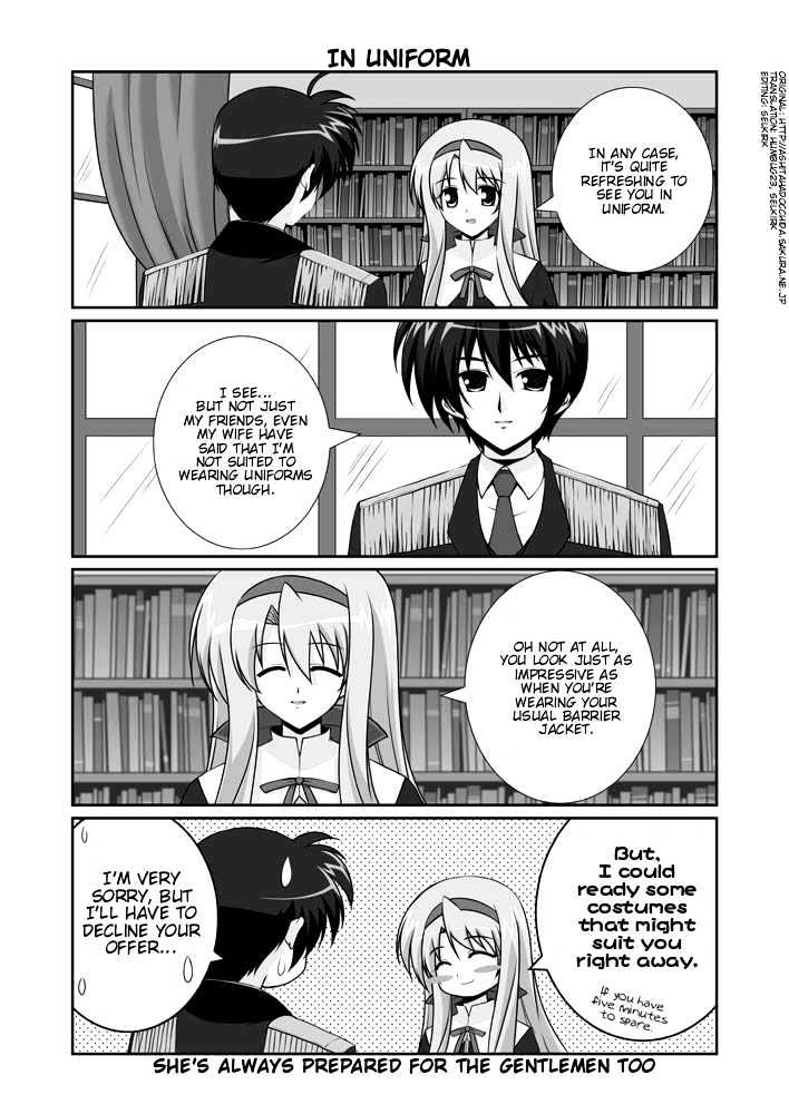 Mahou Shoujo Lyrical Nanoha Strikers The Comics - Chapter 11.1 : Omake (Part 1)