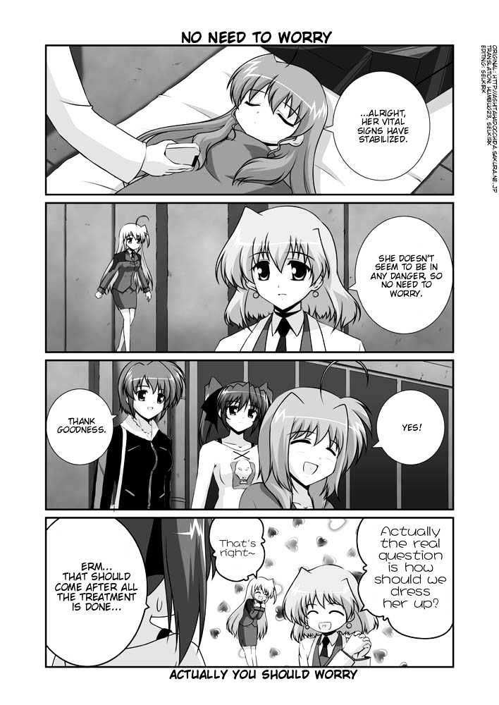 Mahou Shoujo Lyrical Nanoha Strikers The Comics - Chapter 11.1 : Omake (Part 1)