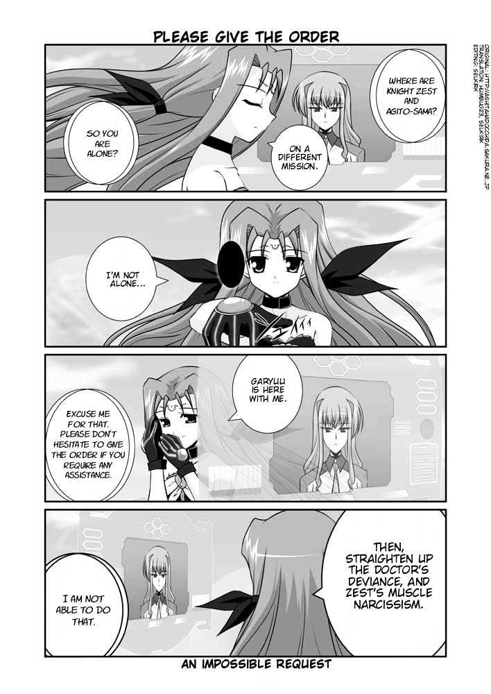 Mahou Shoujo Lyrical Nanoha Strikers The Comics - Chapter 11.1 : Omake (Part 1)