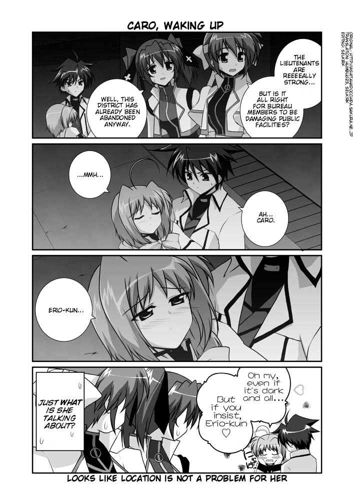 Mahou Shoujo Lyrical Nanoha Strikers The Comics - Chapter 11.1 : Omake (Part 1)