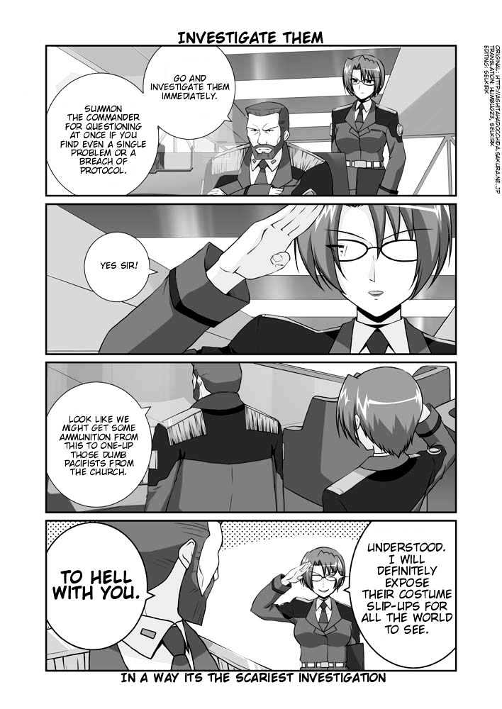 Mahou Shoujo Lyrical Nanoha Strikers The Comics - Chapter 11.1 : Omake (Part 1)