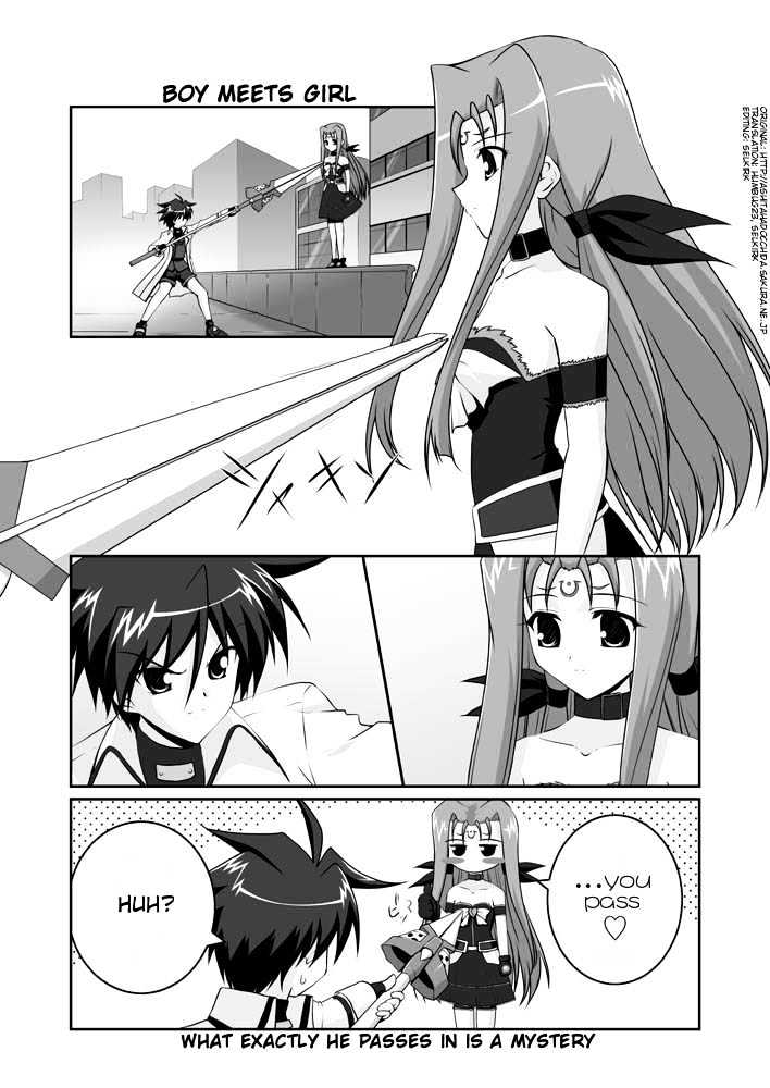 Mahou Shoujo Lyrical Nanoha Strikers The Comics - Chapter 11.1 : Omake (Part 1)