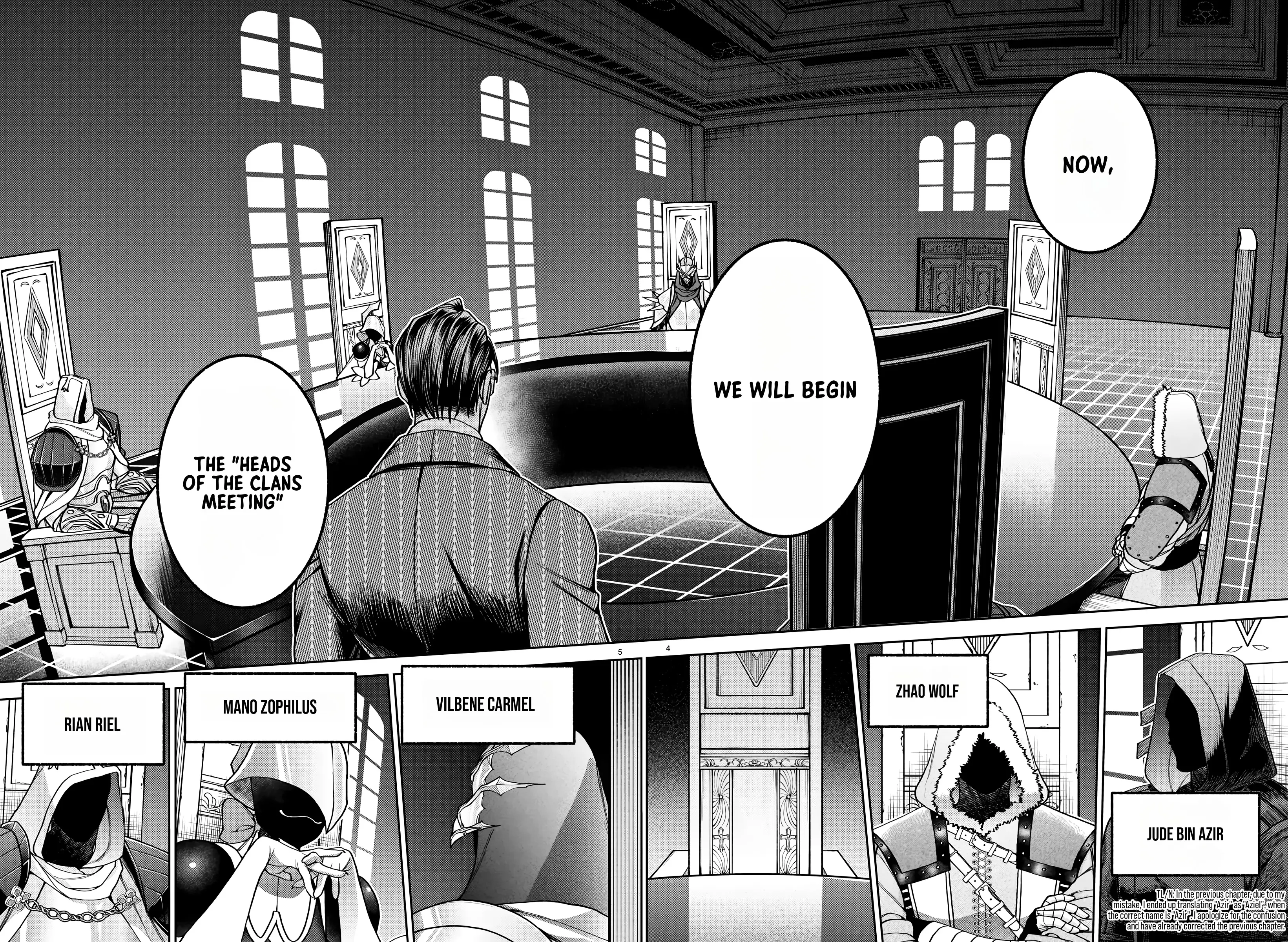 Davre No Oukan - Chapter 10: Heads Of The Clans Meeting: Stirring