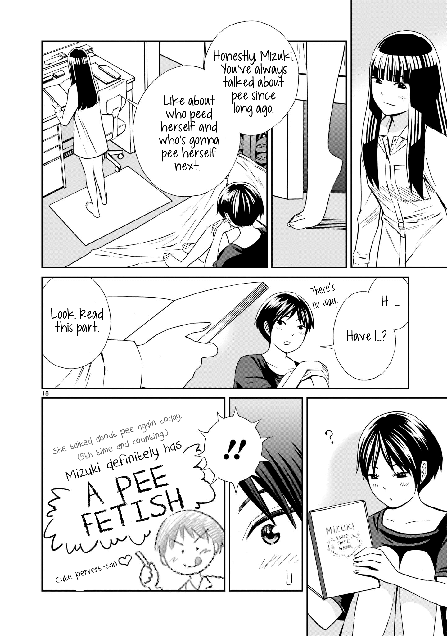 Kyou Kara Mirai - Chapter 18.5: Mizuki's Secret