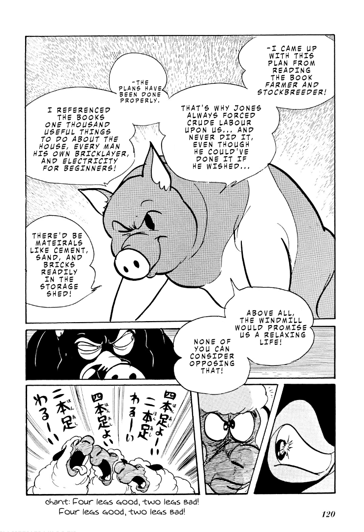 Shotaro Ishinomori's Animal Farm - Vol.1 Chapter 6: The Windmill Plan