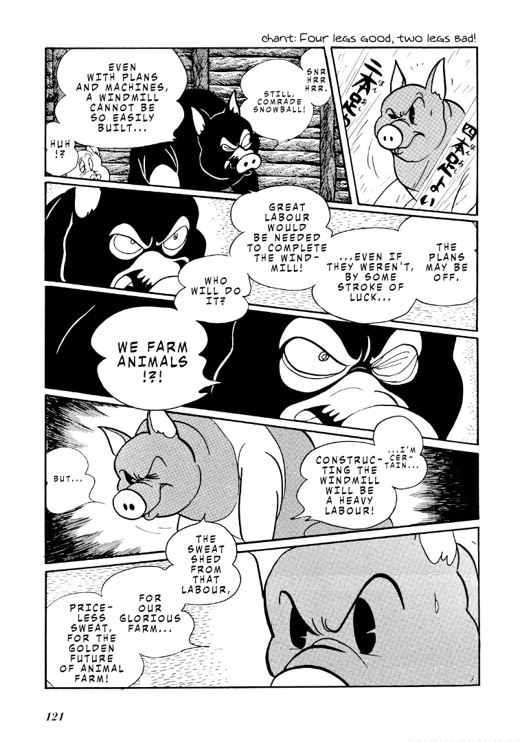 Shotaro Ishinomori's Animal Farm - Vol.1 Chapter 6: The Windmill Plan