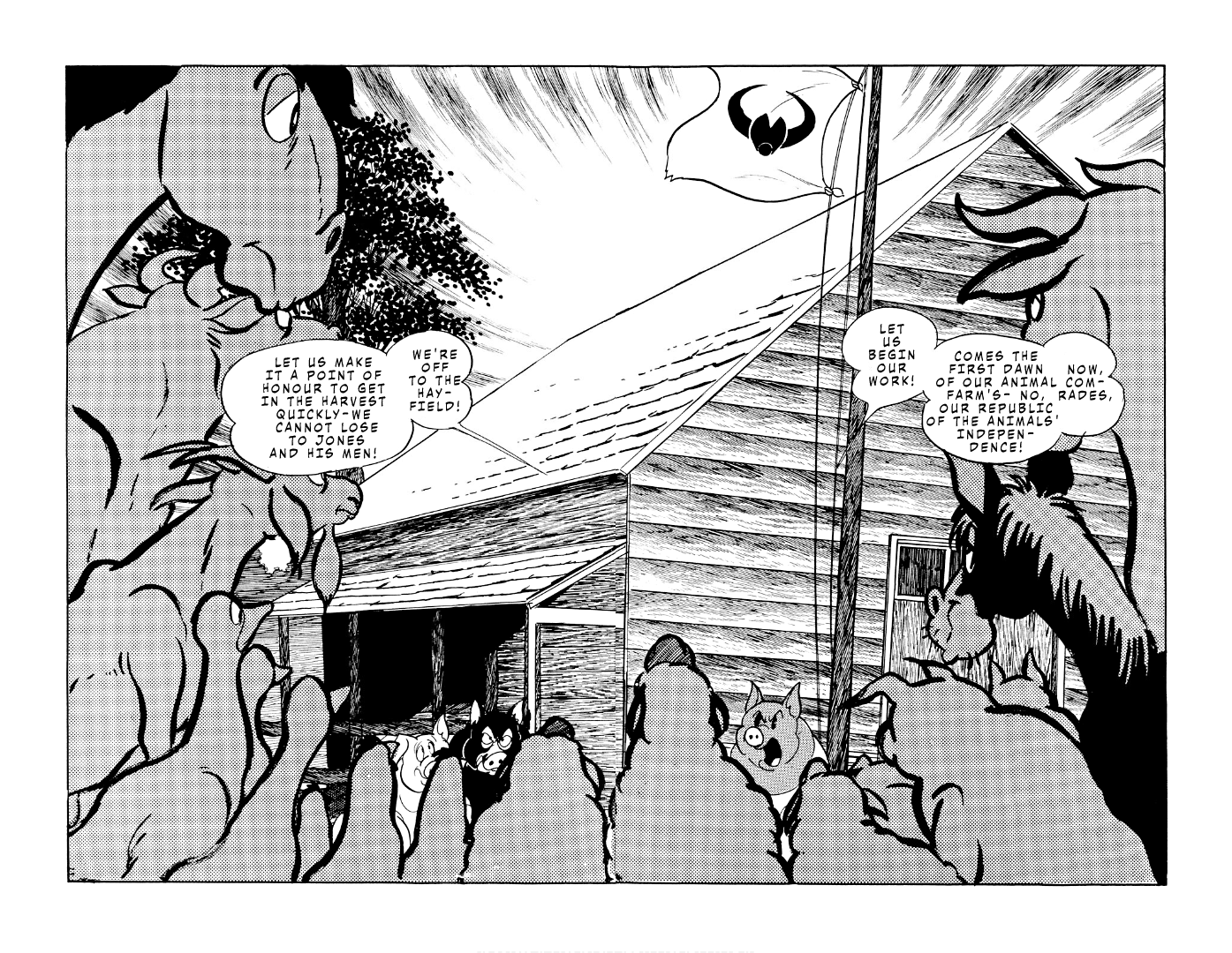 Shotaro Ishinomori's Animal Farm - Vol.1 Chapter 3: Republic Of The Animals