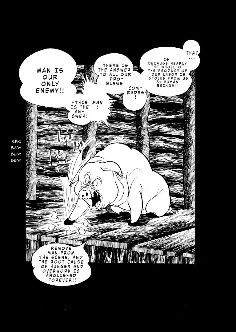 Shotaro Ishinomori's Animal Farm - Vol.1 Chapter 1: The Great Speech