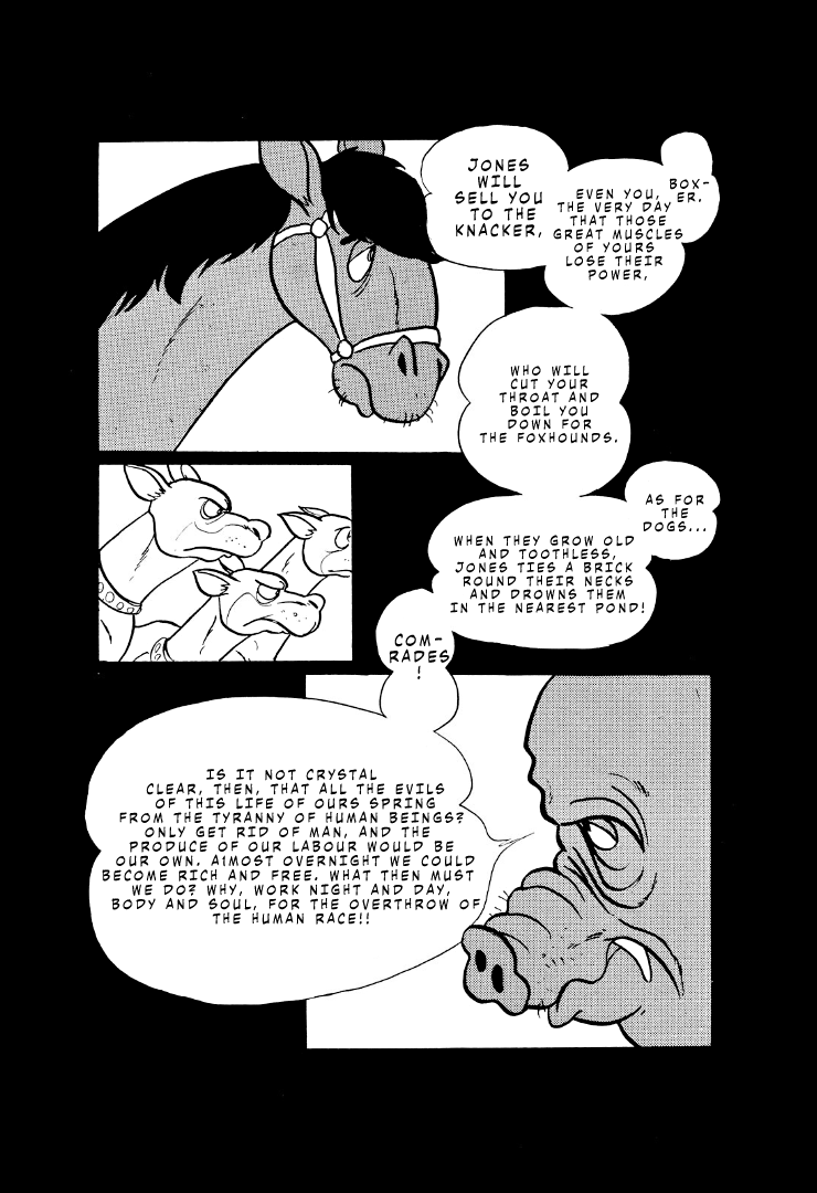 Shotaro Ishinomori's Animal Farm - Vol.1 Chapter 1: The Great Speech