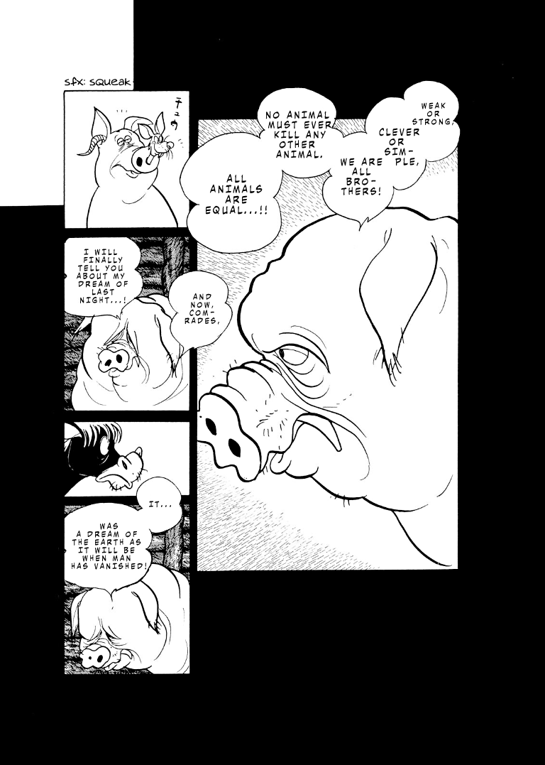 Shotaro Ishinomori's Animal Farm - Vol.1 Chapter 1: The Great Speech