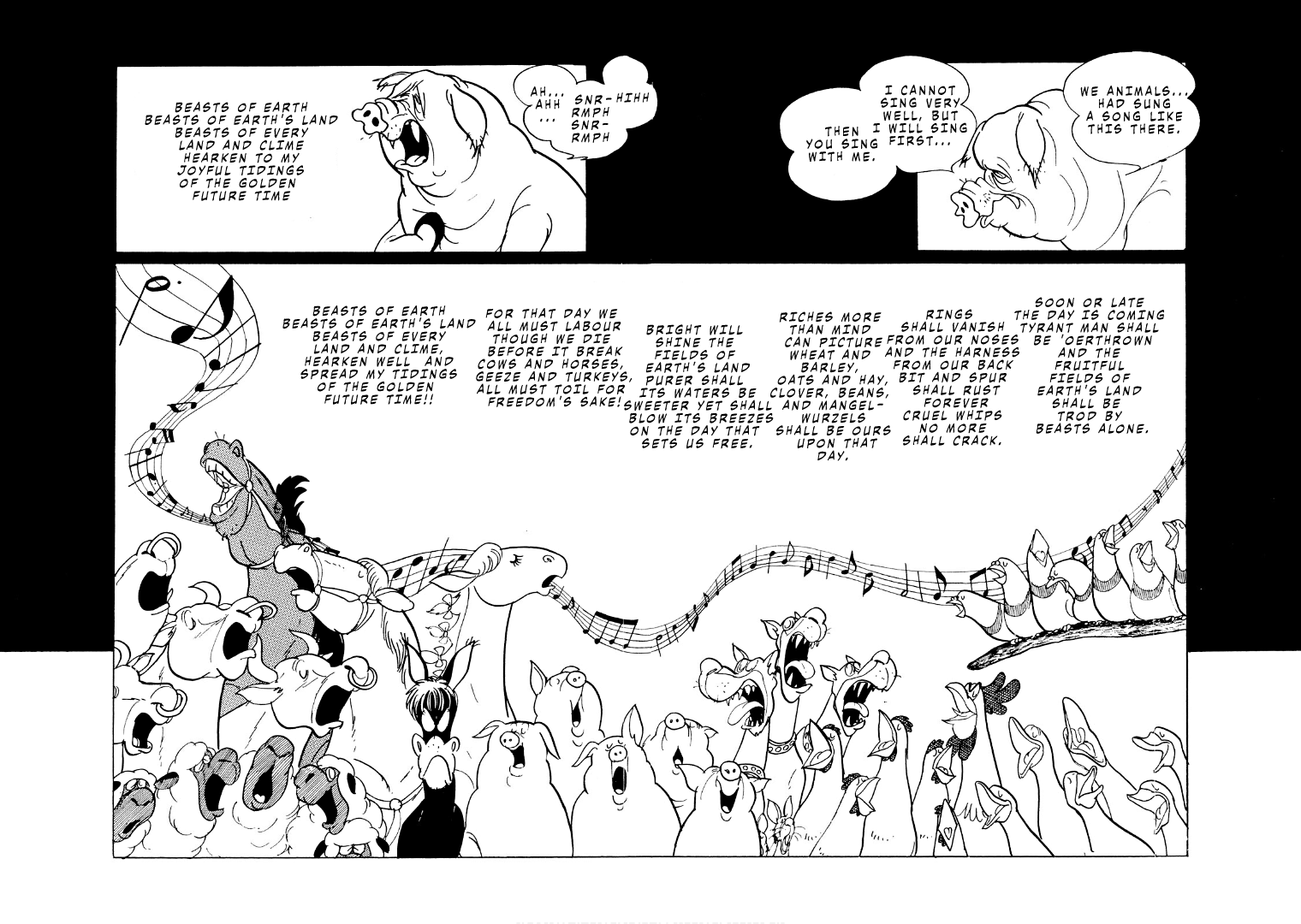 Shotaro Ishinomori's Animal Farm - Vol.1 Chapter 1: The Great Speech