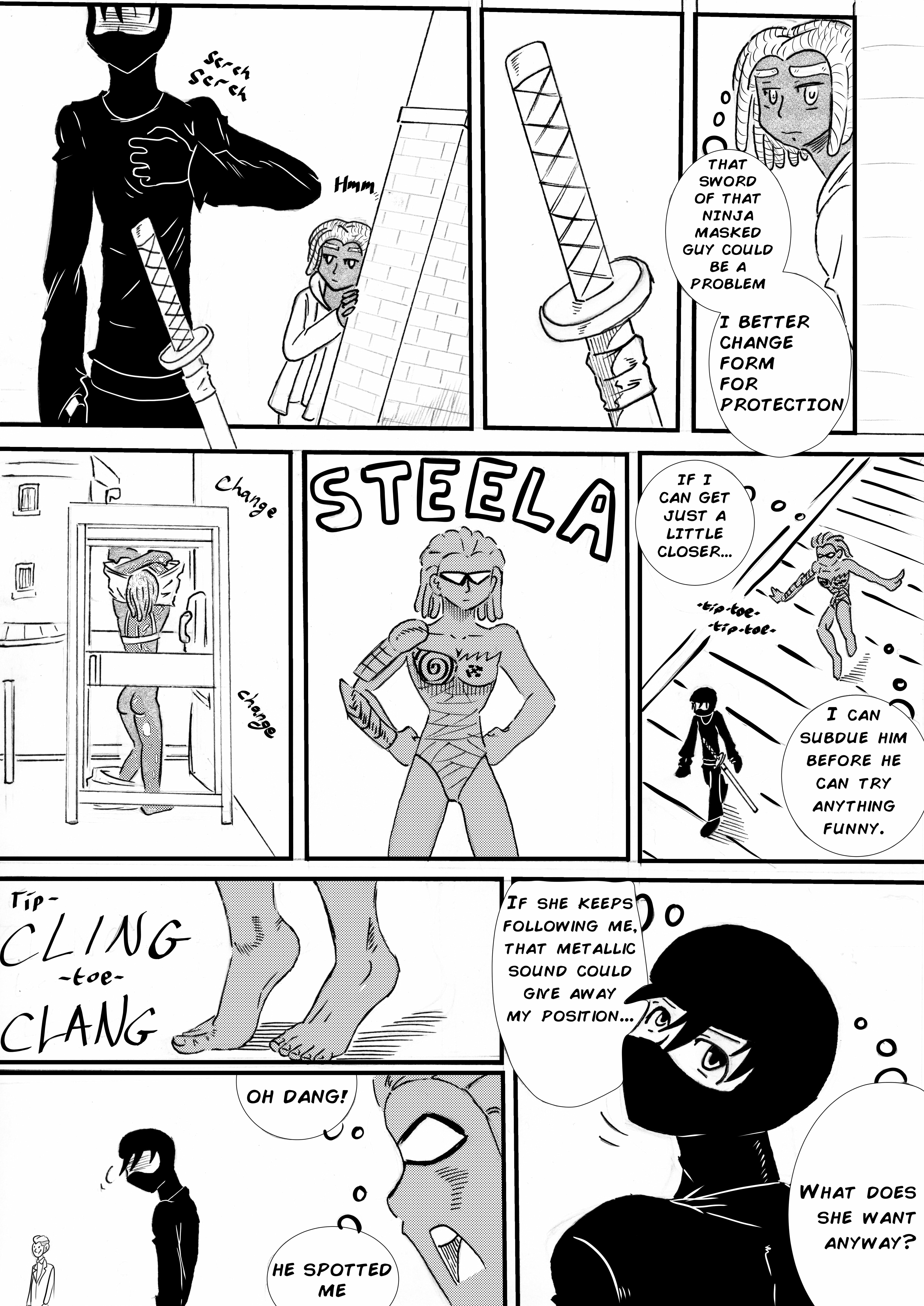 Power Of Steela Vs Jagged - Vol.1 Chapter 1 : Steela Vs Kurai