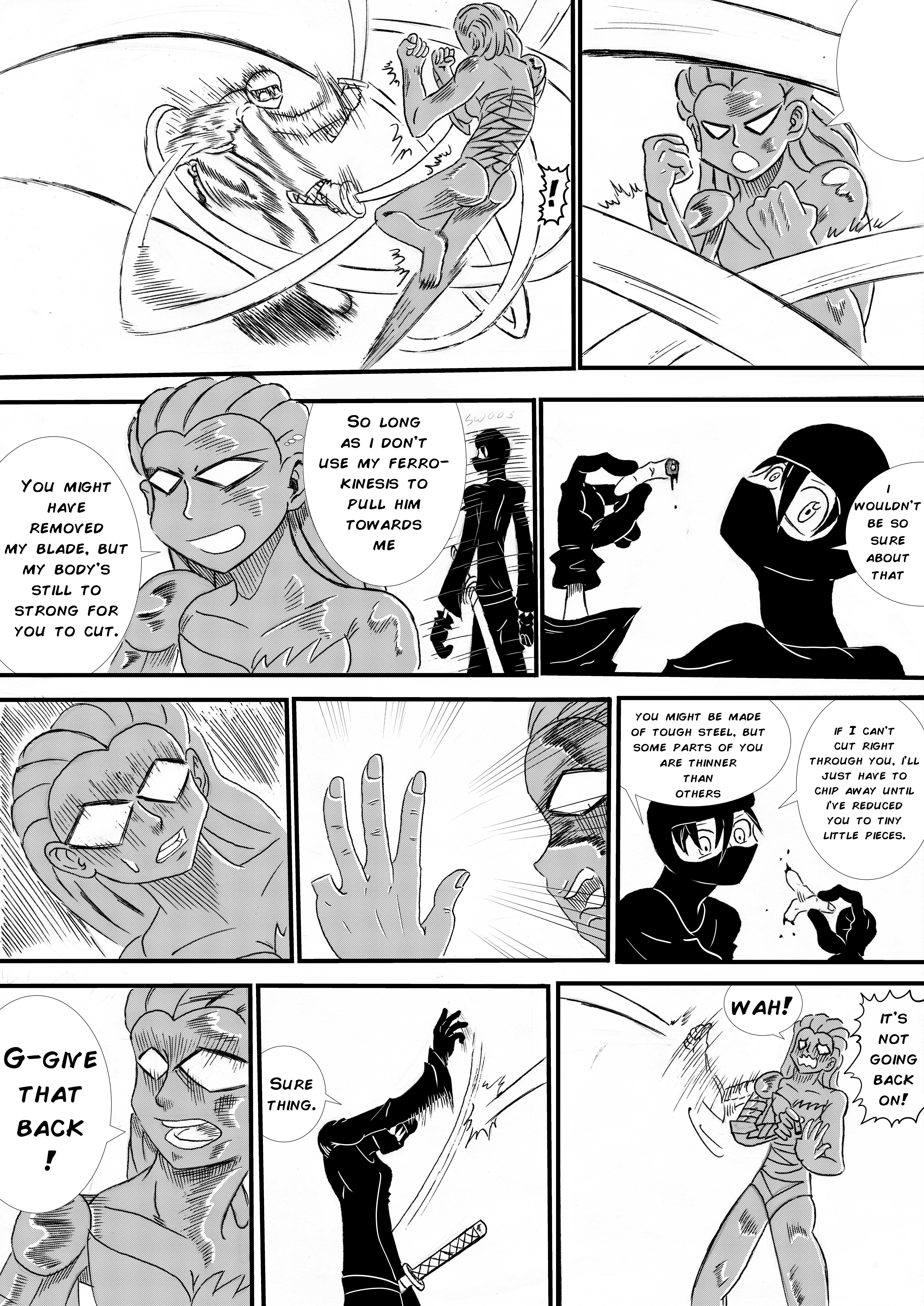 Power Of Steela Vs Jagged - Vol.1 Chapter 1 : Steela Vs Kurai