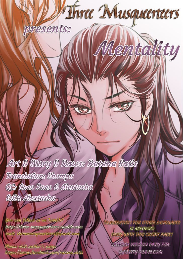 Mentality - Chapter 1 : Oneshot