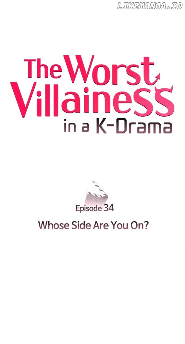 I Became The Villainess Of A Third-Rate Drama - Chapter 34