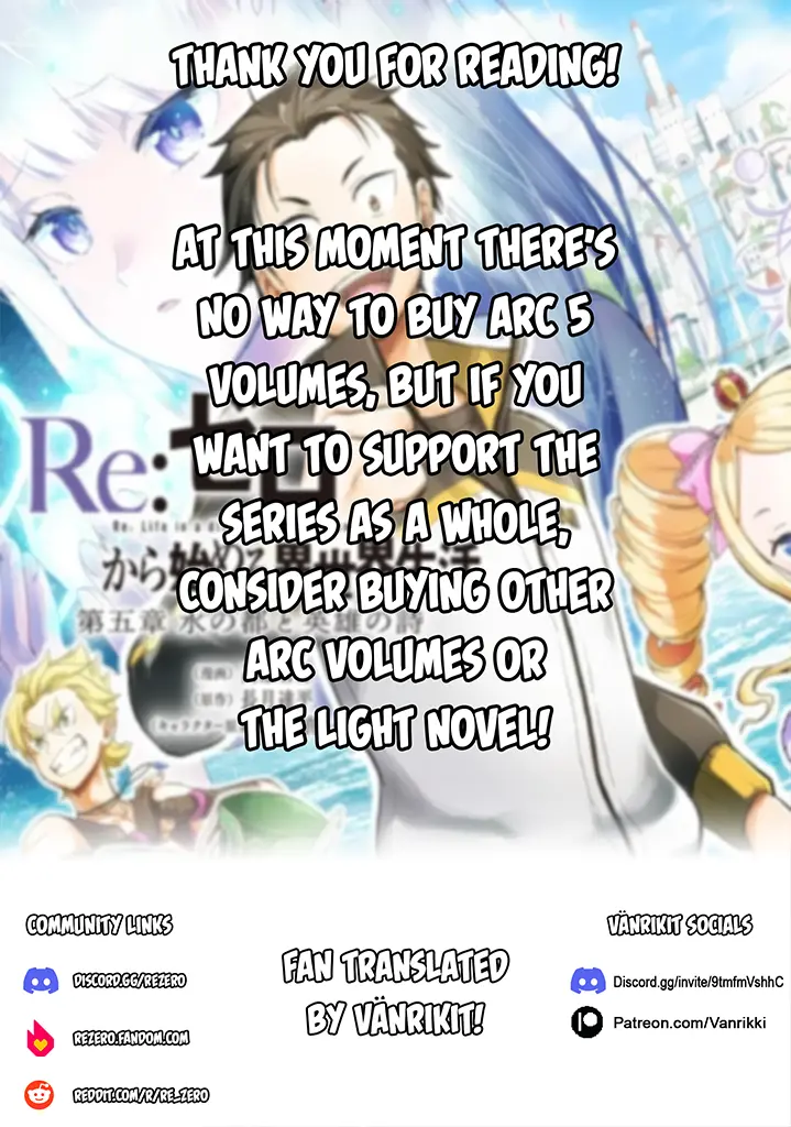 Re:zero Kara Hajimeru Isekai Seikatsu - Daigoshou - Mizu No Miyako To Eiyuu No Uta - Vol.1 Chapter 5: Discord