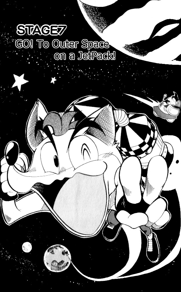 Crash Bandicoot: Dance! De Jump! Na Daibouken - Vol.2 Chapter 14 : Go! To Outer Space On A Jetpack!