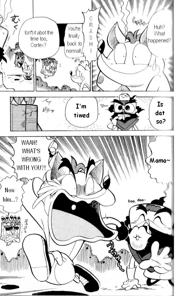 Crash Bandicoot: Dance! De Jump! Na Daibouken - Vol.2 Chapter 10 : Baby Crash