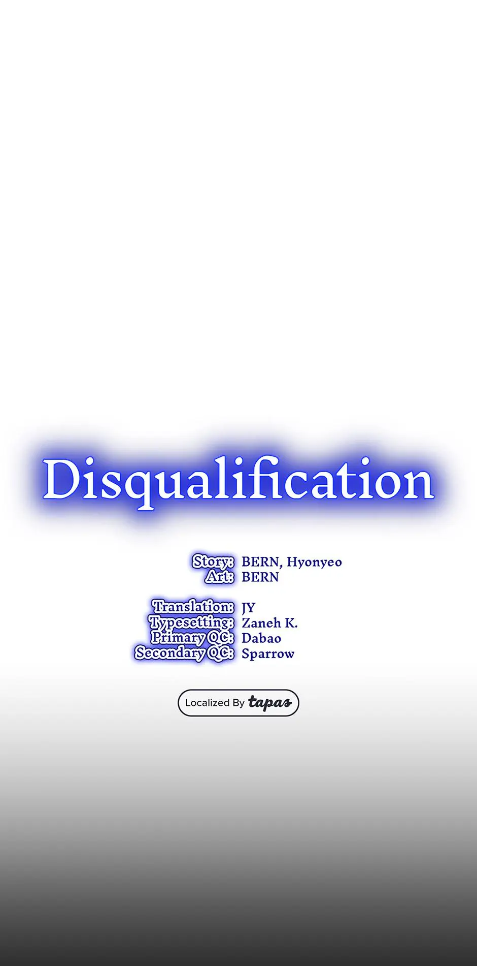 Reasons For Disqualification - Chapter 14