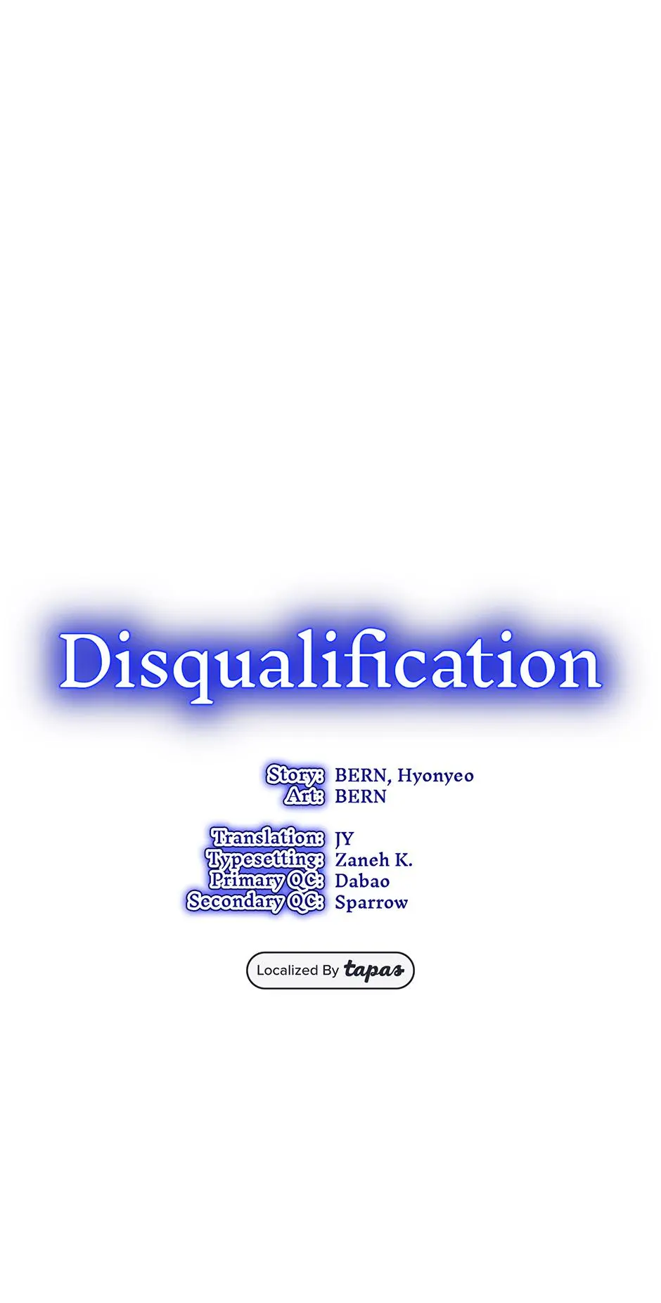 Reasons For Disqualification - Chapter 13