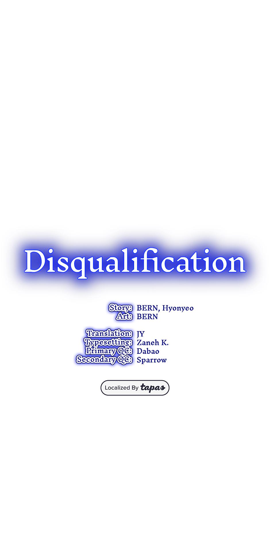 Reasons For Disqualification - Chapter 10