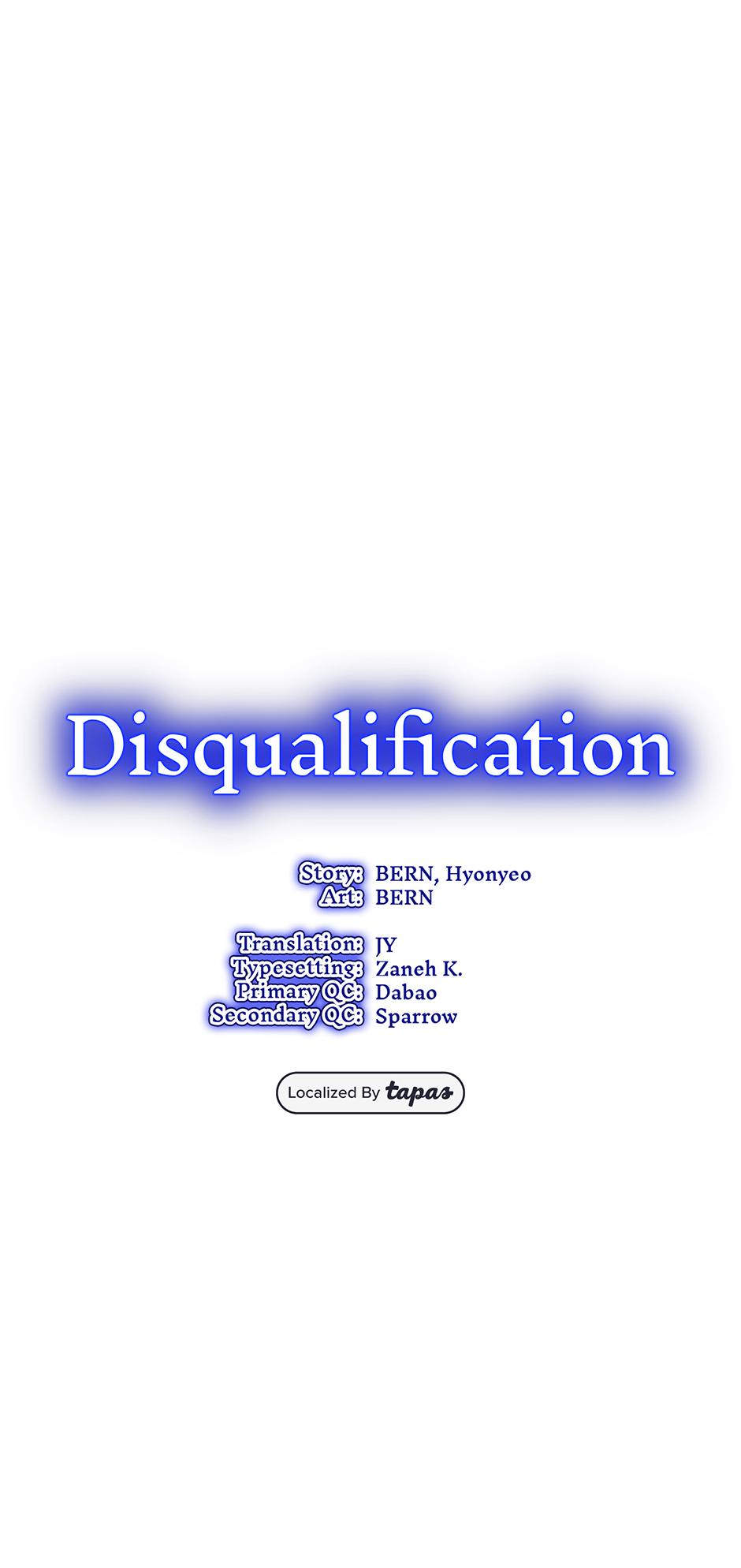 Reasons For Disqualification - Chapter 15