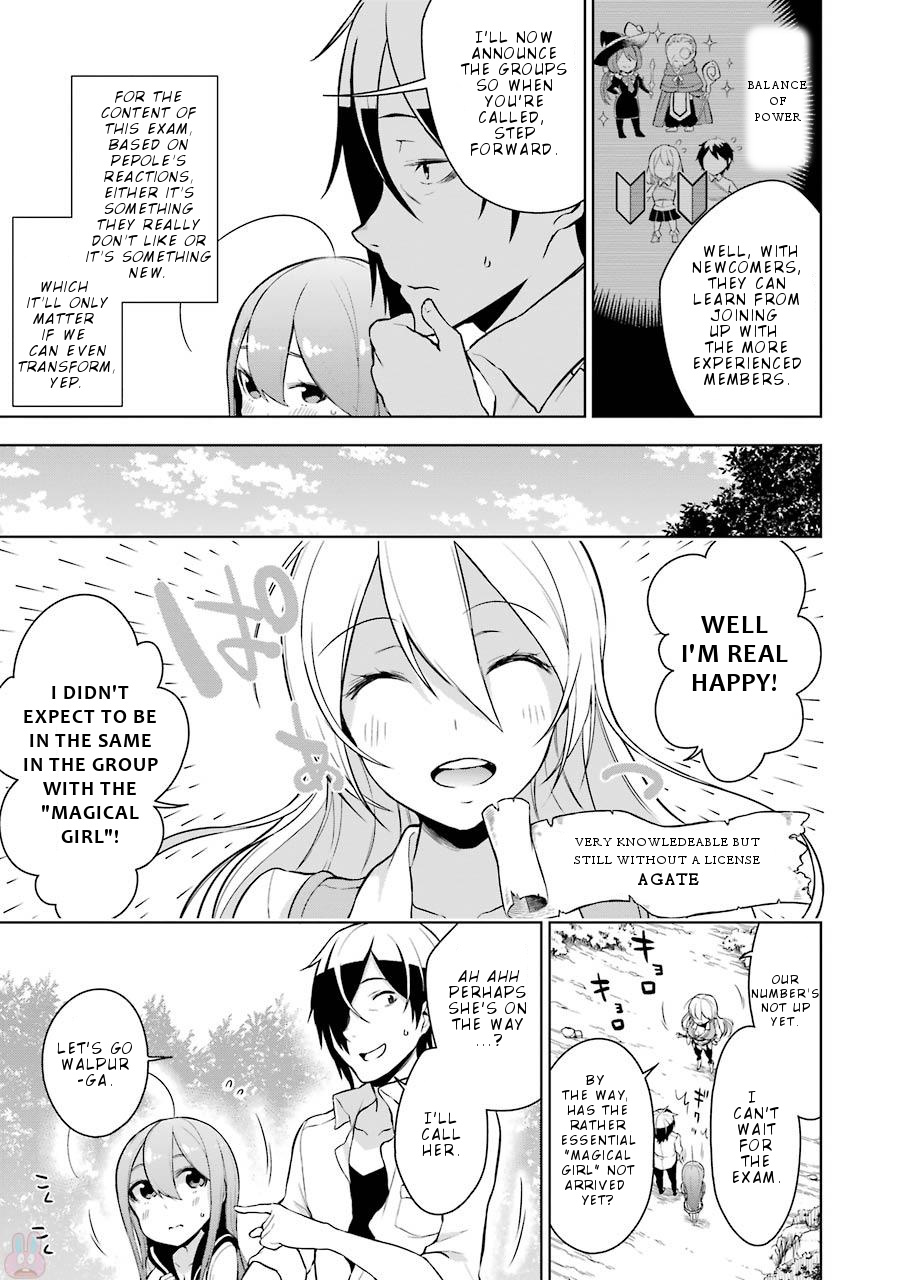 Isekai De Saikyou No Tsue Ni Tensei Shita Ore Ga Iyagaru Shoujo Wo Muriyari Mahou Shoujo Ni P Suru! - Vol.2 Chapter 6: The Trial Before Exam