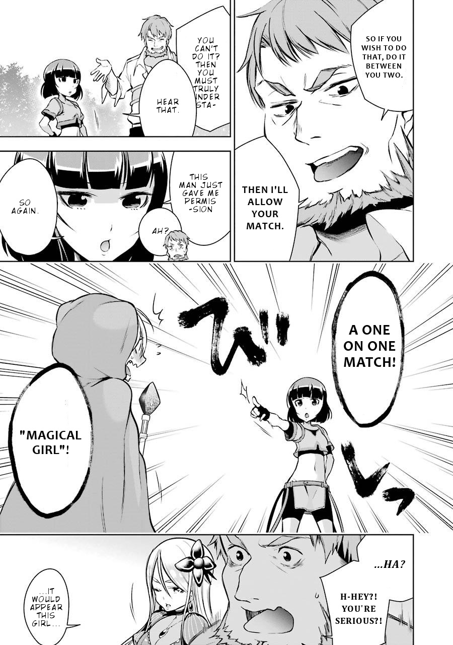 Isekai De Saikyou No Tsue Ni Tensei Shita Ore Ga Iyagaru Shoujo Wo Muriyari Mahou Shoujo Ni P Suru! - Vol.2 Chapter 7: A Match, Magical Girl!