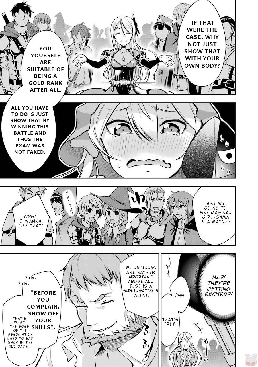 Isekai De Saikyou No Tsue Ni Tensei Shita Ore Ga Iyagaru Shoujo Wo Muriyari Mahou Shoujo Ni P Suru! - Vol.2 Chapter 7: A Match, Magical Girl!