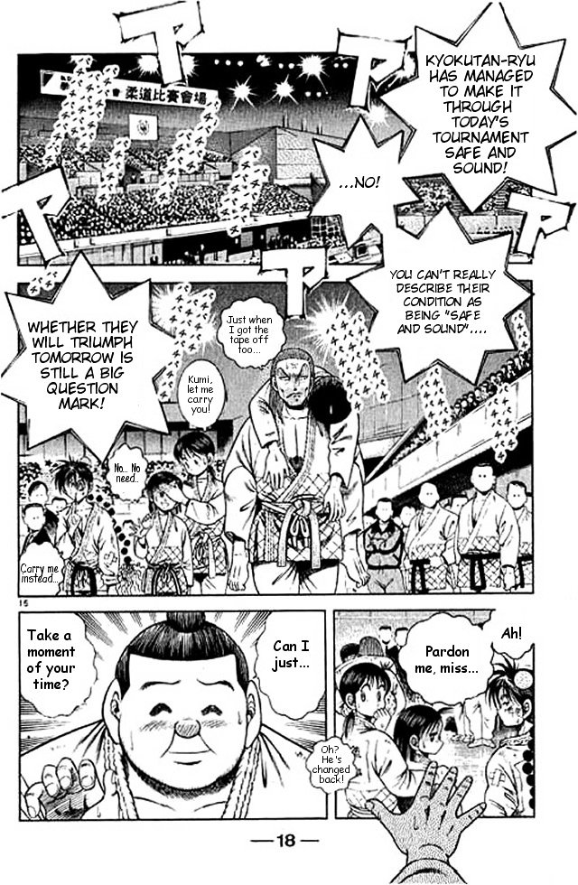 Shin Kotaro Makaritoru! Juudouhen - Vol.11 Chapter 48 : Kyokutan-Ryu Enters The Finals!