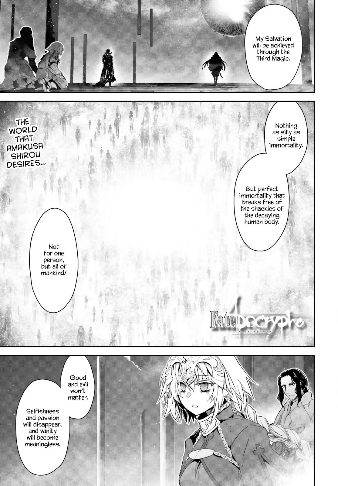 Fate/Apocrypha - Vol.15 Chapter 68: Episode: 68 "I Wanted To See You"