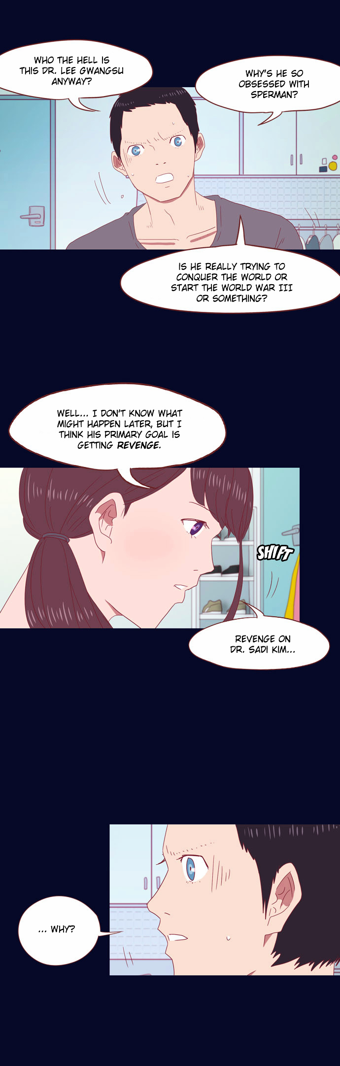 Sperman - Chapter 17 : Hairy Girl