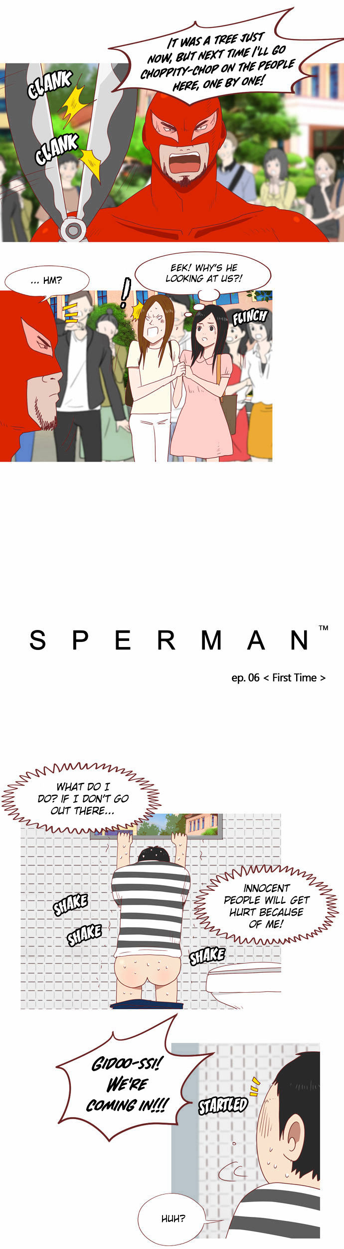 Sperman - Chapter 6 : First Time