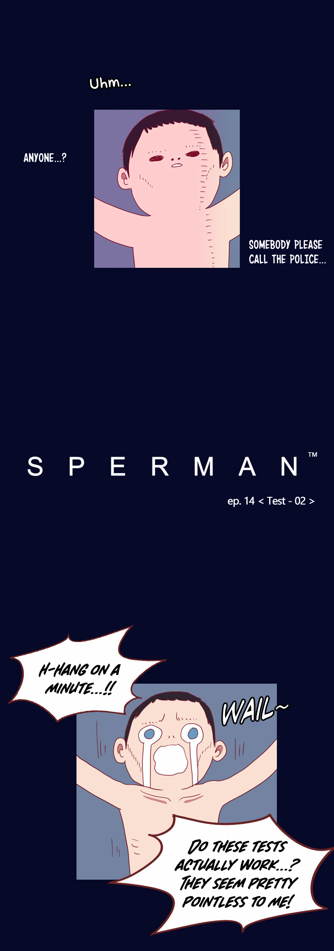 Sperman - Chapter 14 : Test - 02