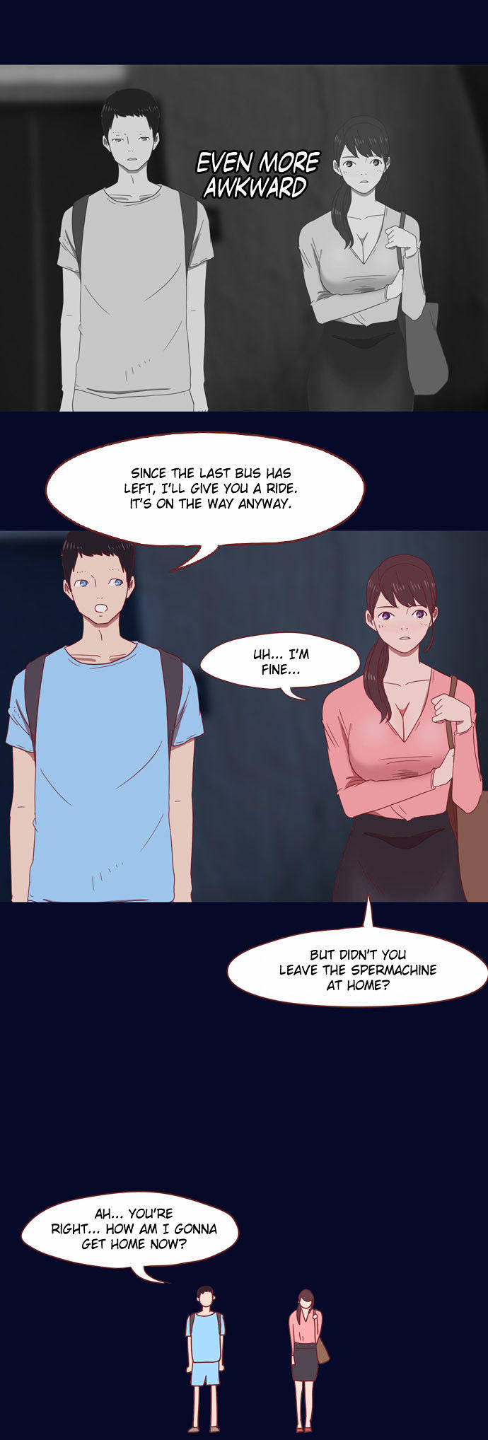 Sperman - Chapter 8 : Going Home