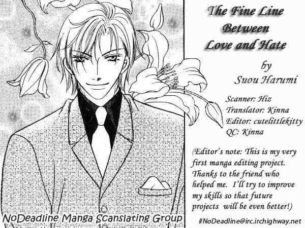 Nikumi Kirenai Rokudenashi - Vol.1 Chapter 3 : The Fine Line Between Love & Hate