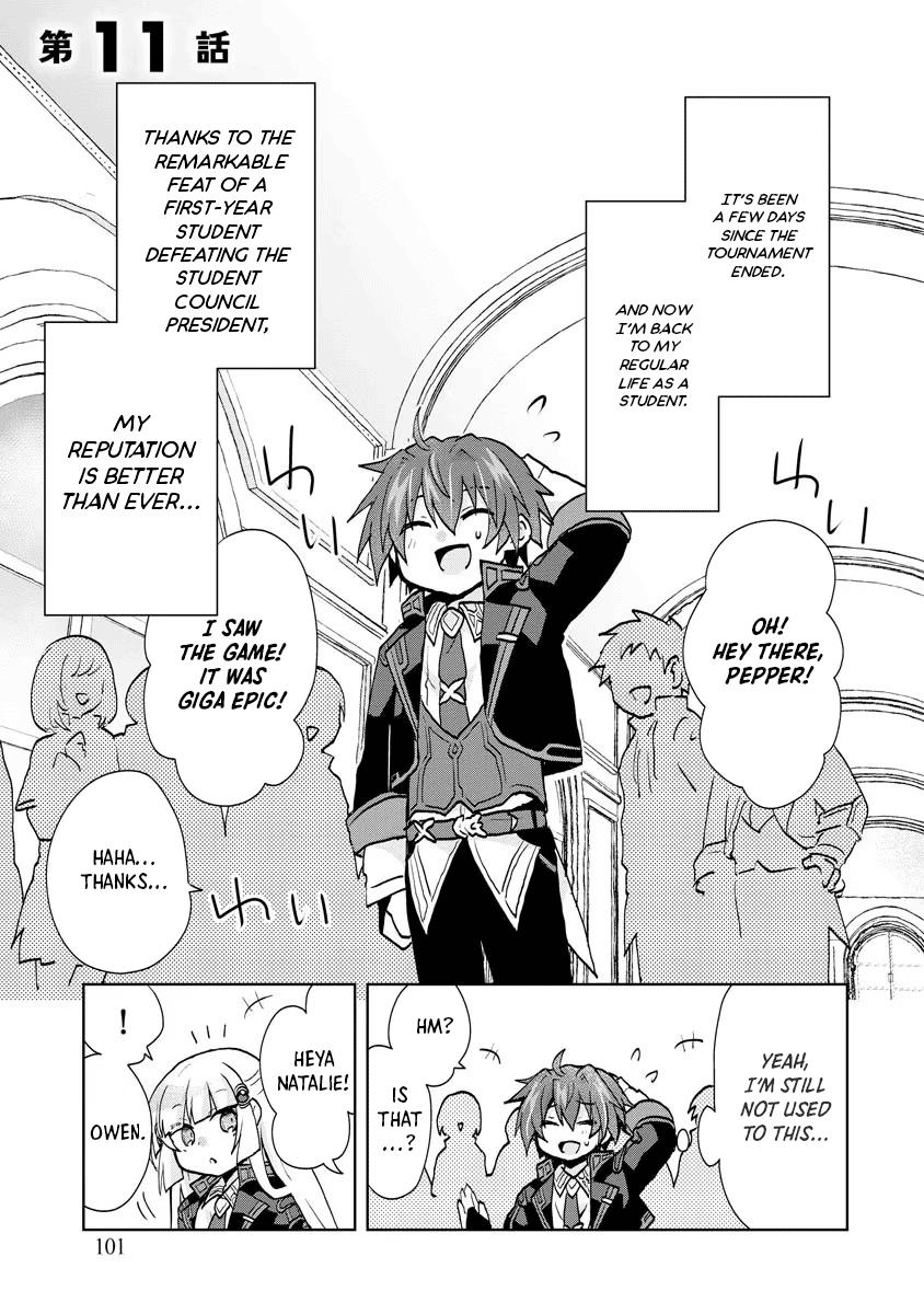 Reincarnated As The Son Of A Vicious Lord! ~When I Was Having Fun Learning Magic, I Had To Get Rid Of My Stigma~! - Vol.2 Chapter 11