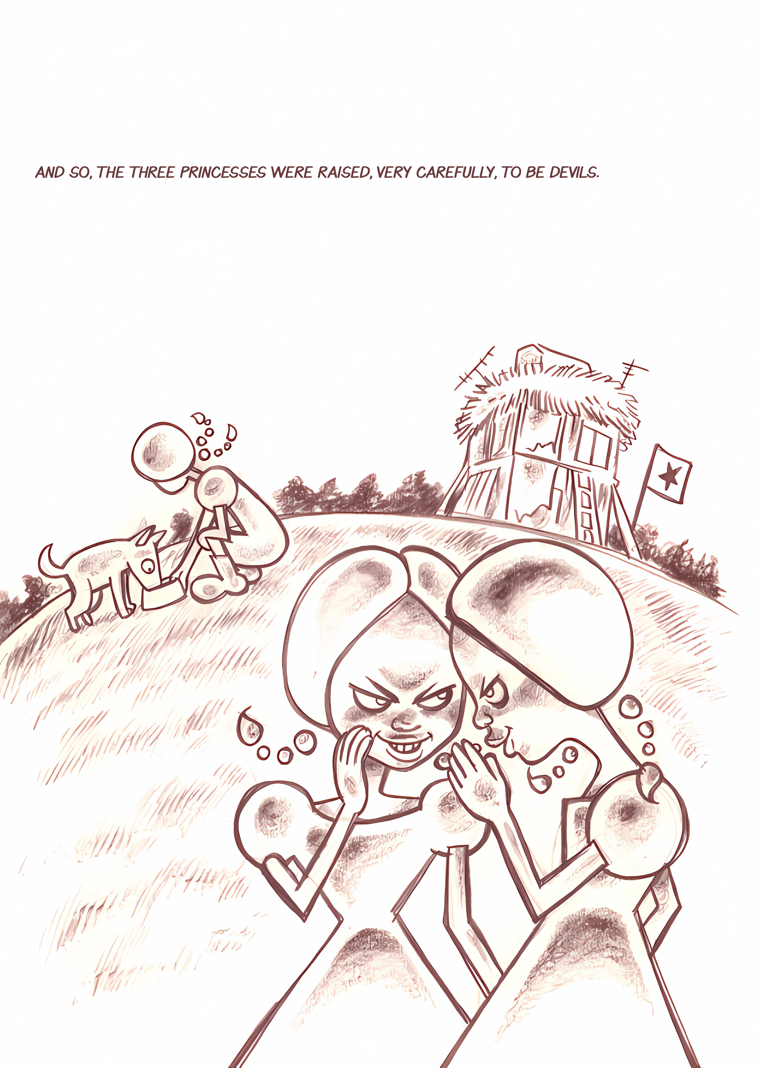 Bambi Zero Alternative - Vol.1 Chapter 2: The Three Princesses