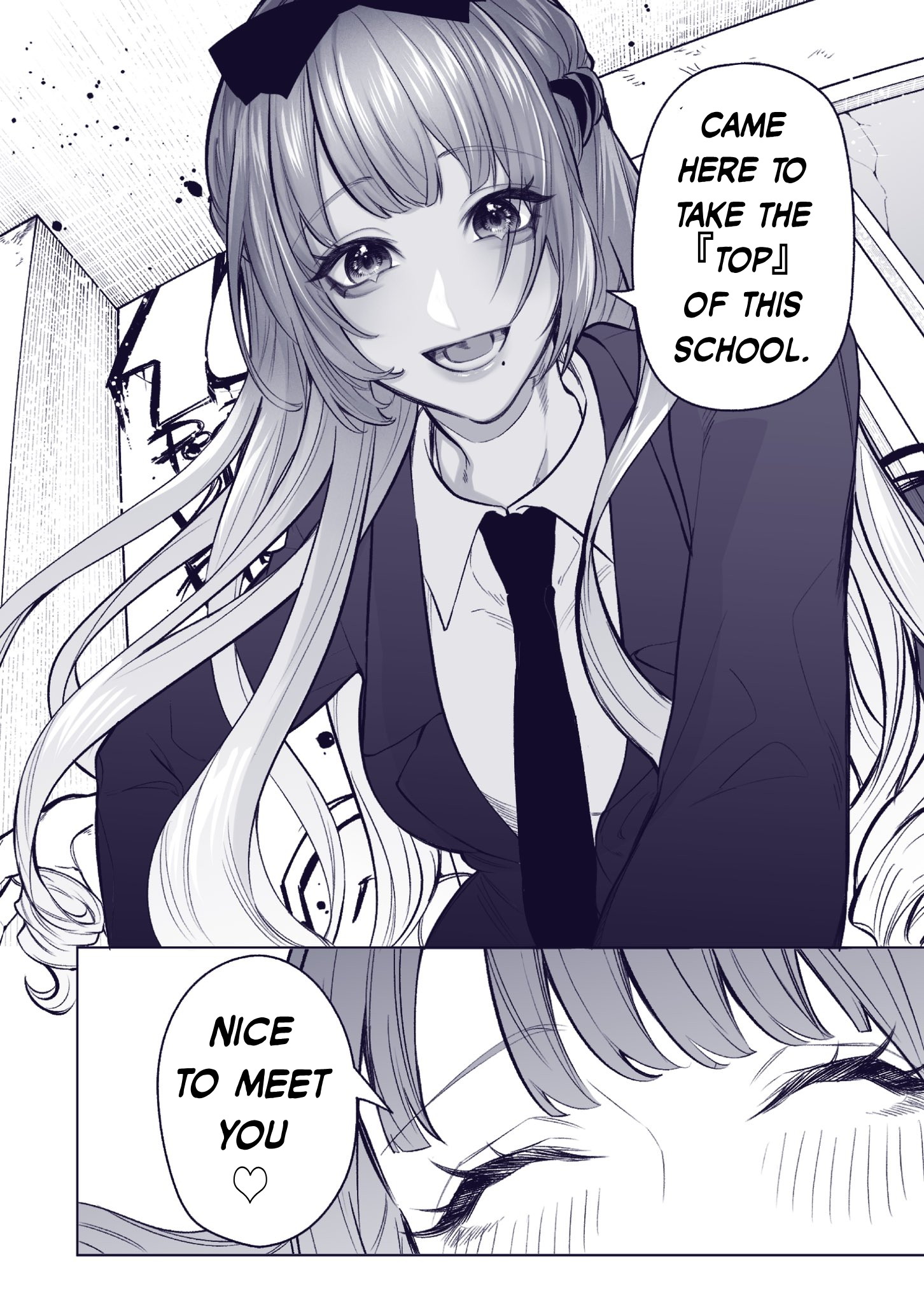 Yankee Koukou Ni Ojou-Sama (Pre-Serialization) - Chapter 1: A Story About A Young Lady Transferring To A Yankee High School