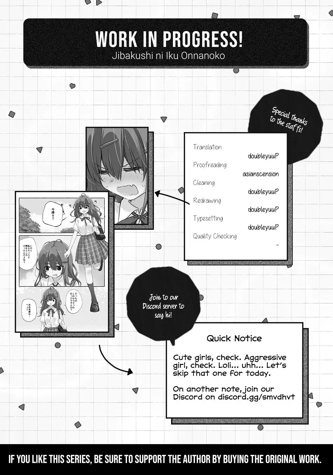 The Girl Who's Going To Self-Destruct - Chapter 1: Jibakushi Ni Iku Onnanoko