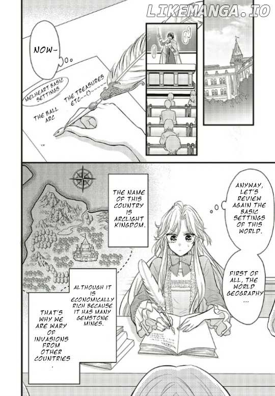 The Villain Daughter Wants To Make A Maiden Game Even If She Reincarnates In Another World! Why Am I Involved In Hiding My Hobby? - Chapter 2.1