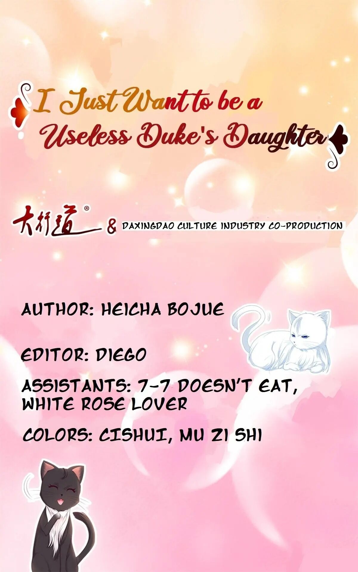 I Just Want To Be A Useless Duke's Daughter - Chapter 10