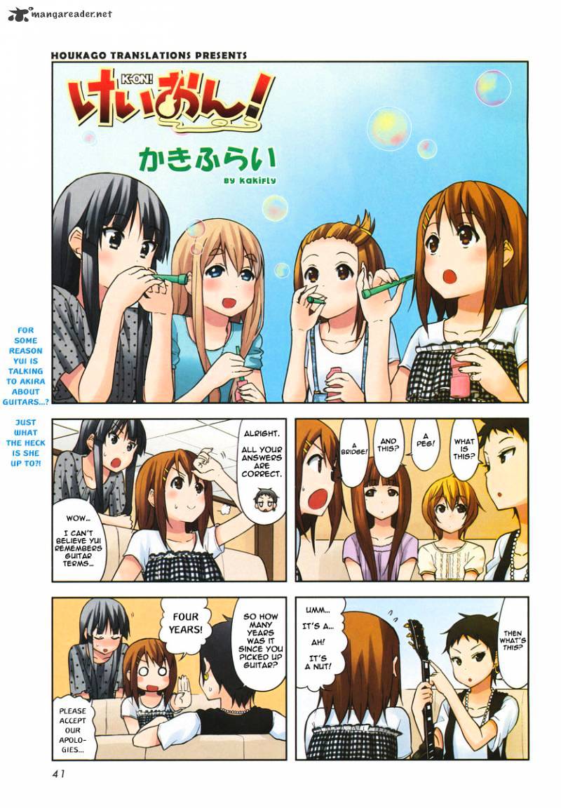 K-On! - Chapter 69 : Vol6 Ch4