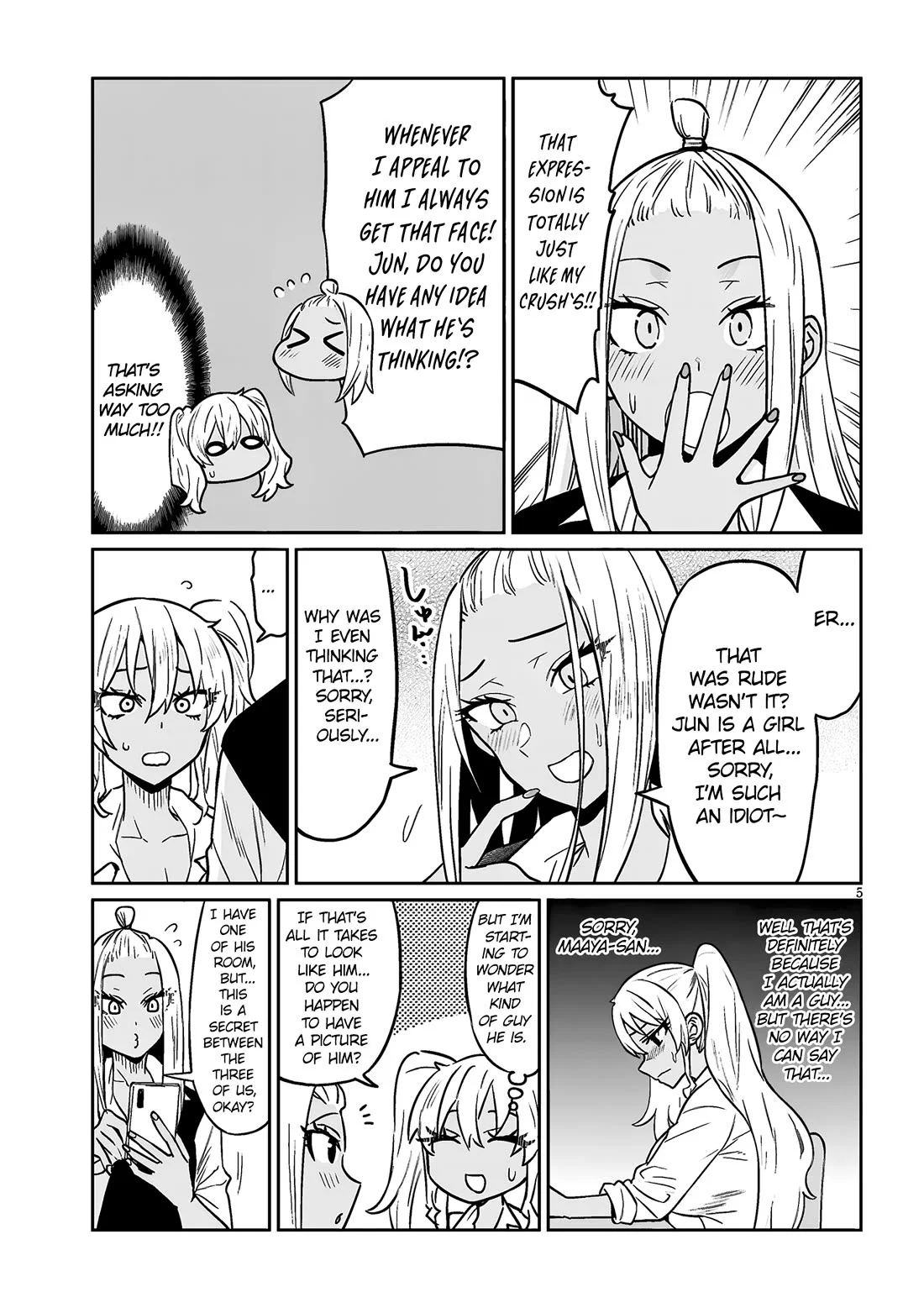 I’m A High School Boy, But I Got Gender-Swapped Into A Gyaru - Chapter 8.2