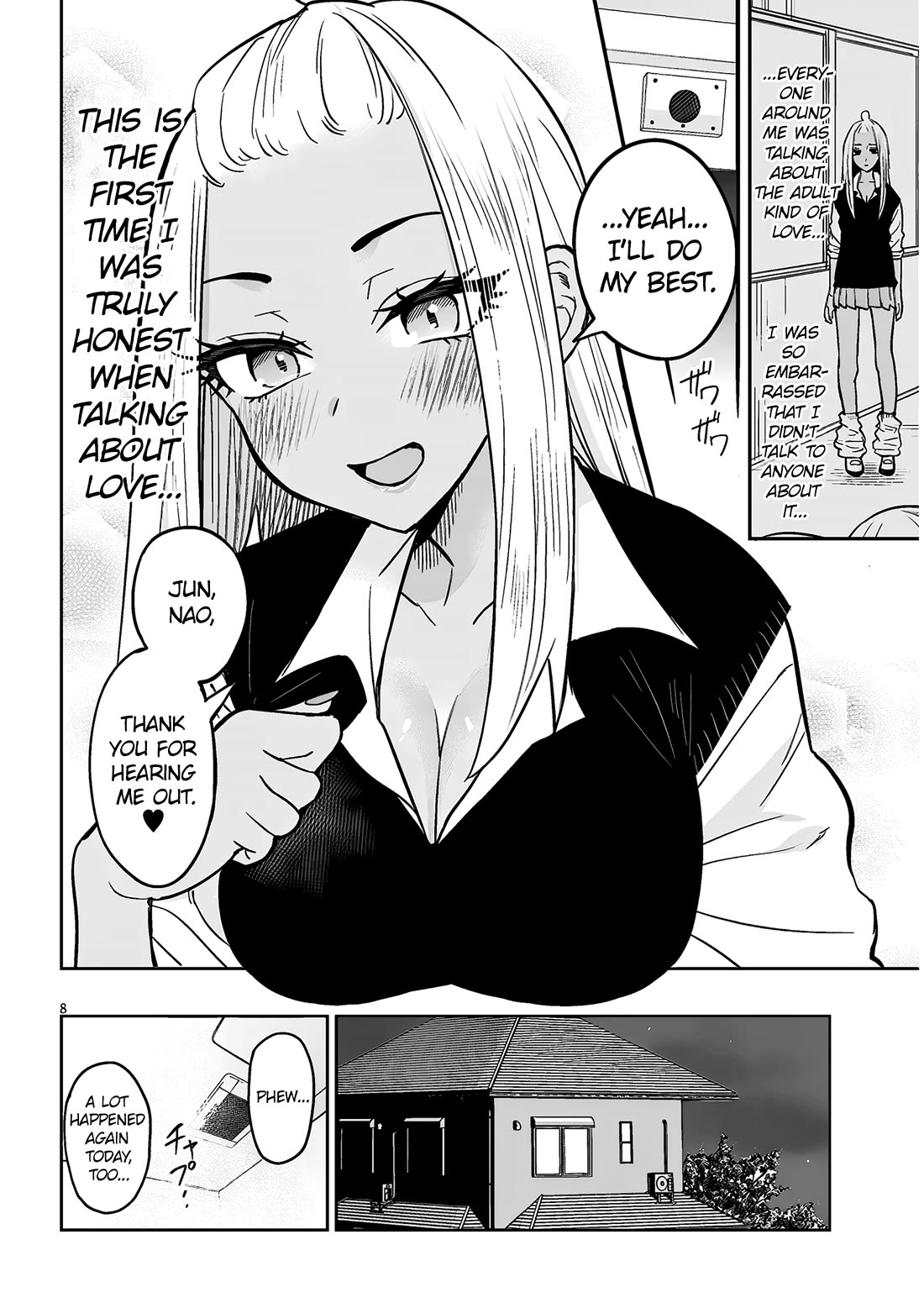 I’m A High School Boy, But I Got Gender-Swapped Into A Gyaru - Chapter 8.2